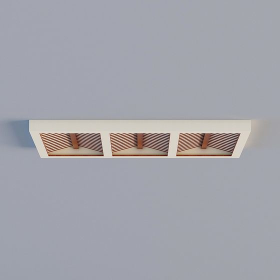 Stripe Blinds 3D model