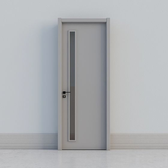 Modern Minimalist Door 3D model