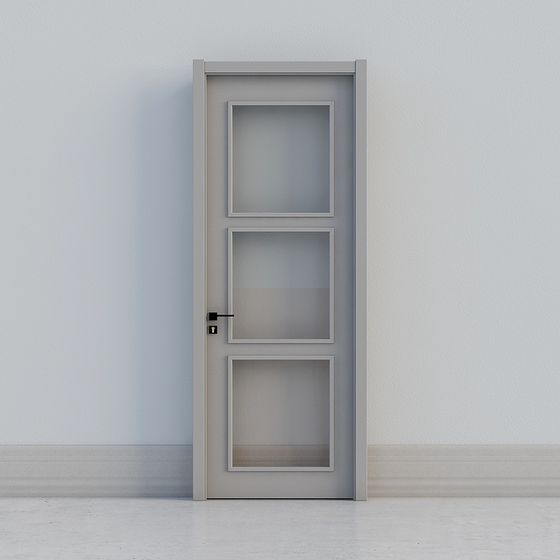 Minimalist Door 3D model
