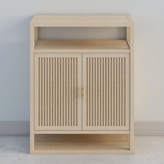 City Corner Storage Cabinet 3D model