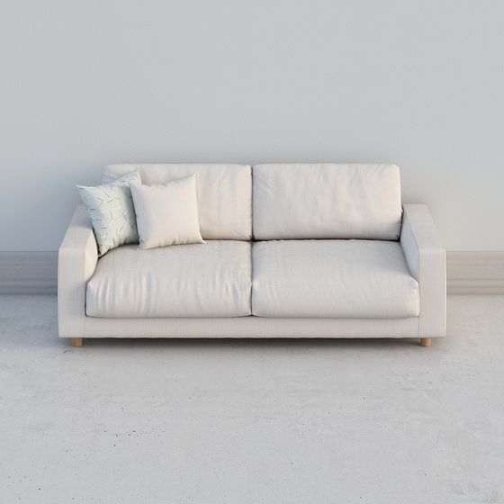 Modern Minimalist Sofa 3D model