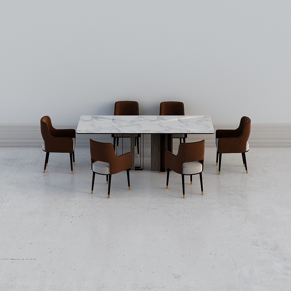 Table carrée de villa-14