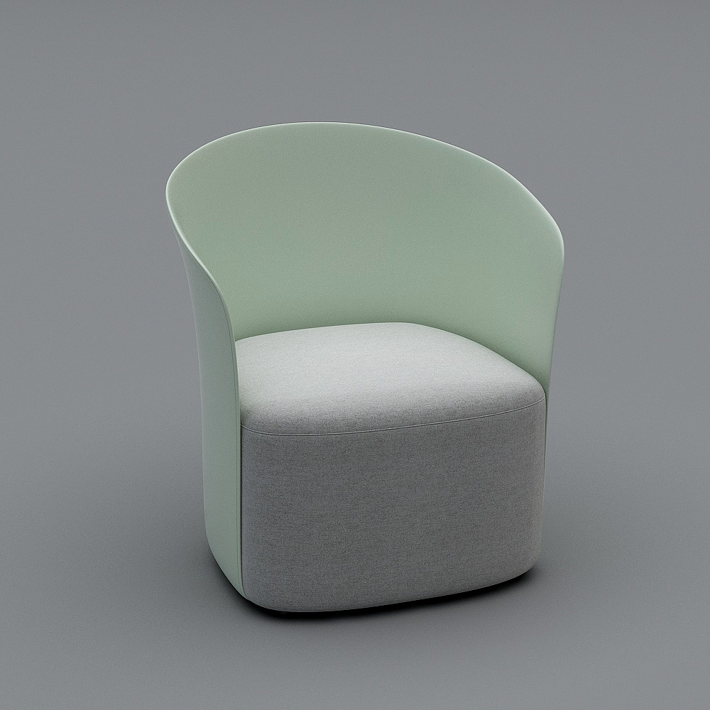 A modern leisure single chair