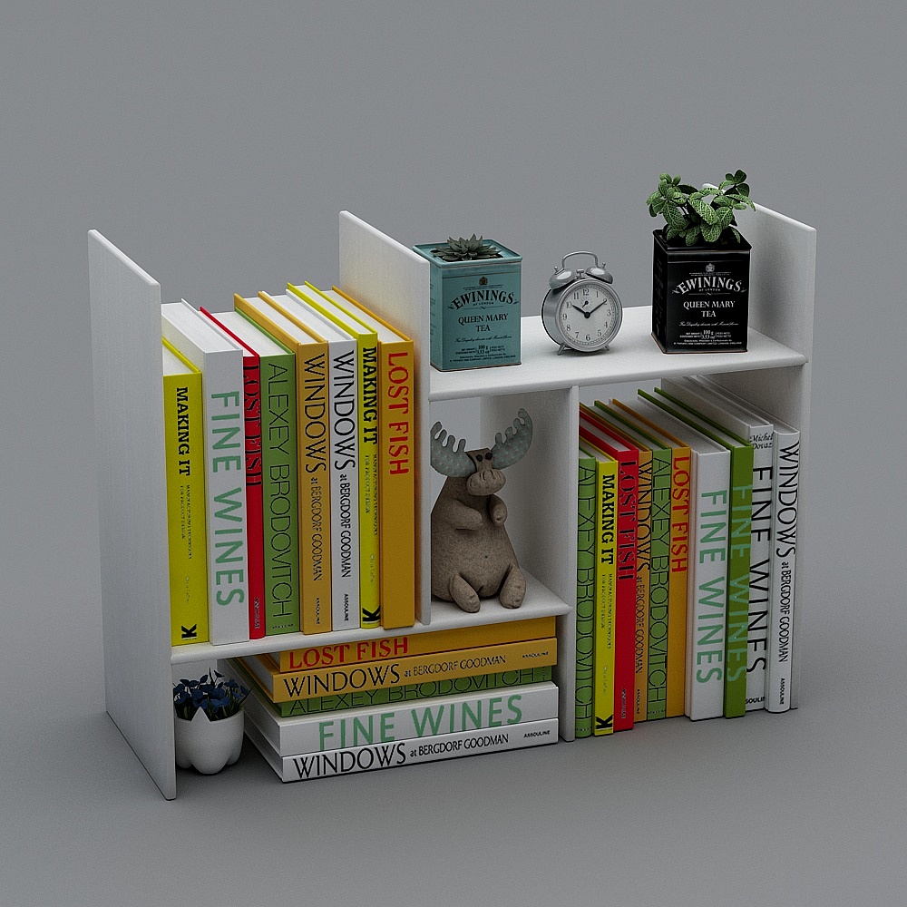 Simple bookshelves on the desk Student dormitory shelves simple small bookcase children's desktop office