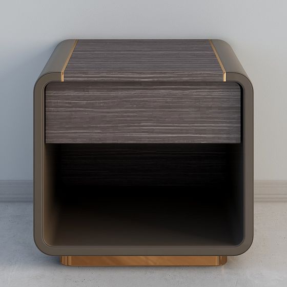 Elegant Urban Corner Side Table 3D model