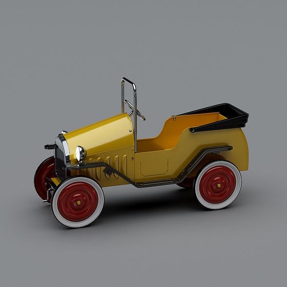Childhood Toy Car 3D model