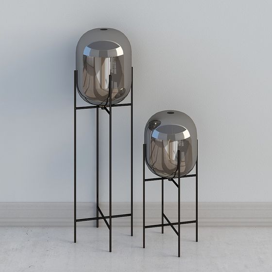 Sphere Stands 3D model