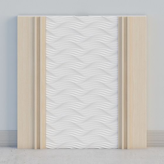 Waves of Wood 3D model