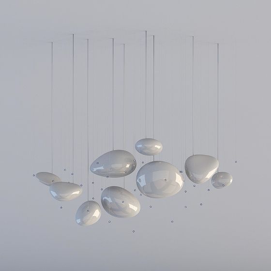 シャンデリア - グレー