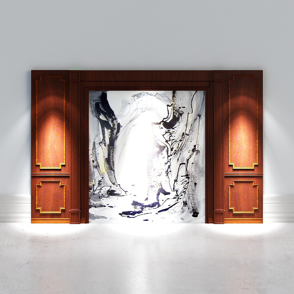 Chinese background wall