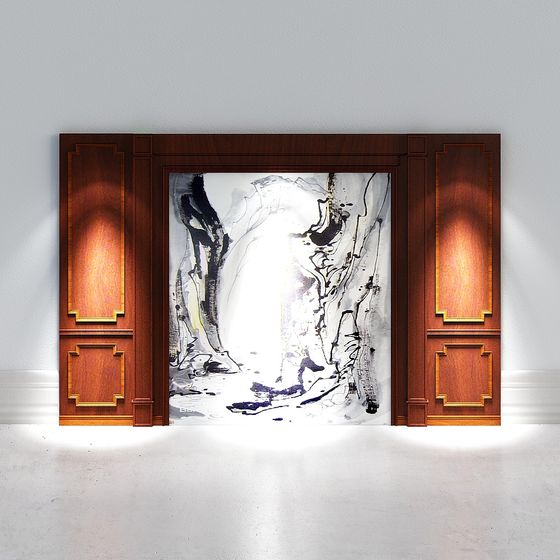 Artistic Door 3D model for Creative Interiors