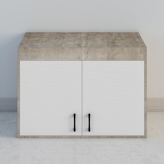 Urban Corner Storage Cabinet 3D model