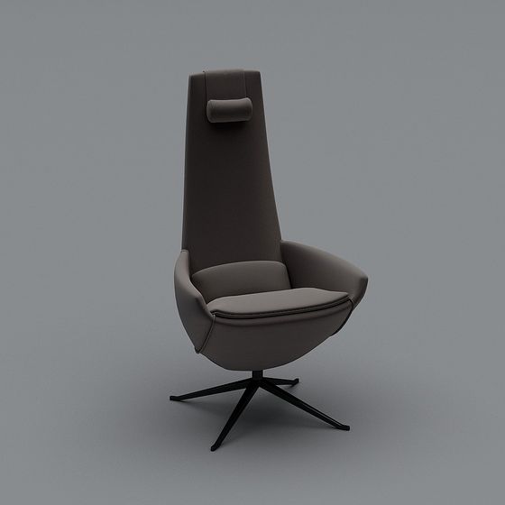 Urban Zen High-Back Rotating Chair 3D model
