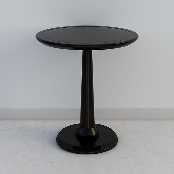 Elegant Round Table 3D model for Modern Spaces