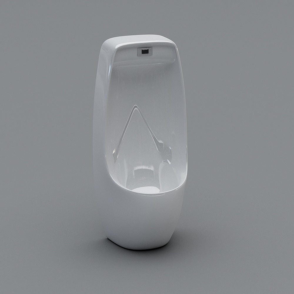Sleek Smart Urinal 3D model for Modern Design