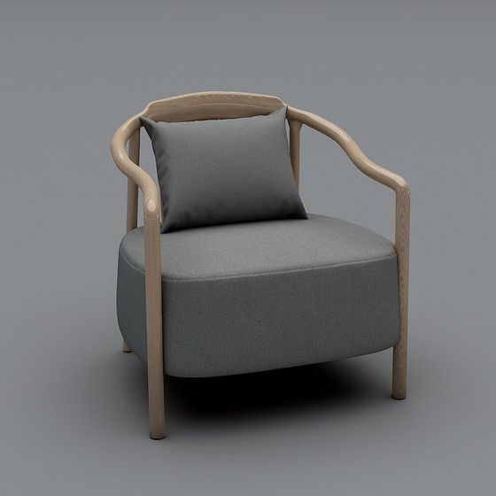 Cozy Lounge Chair 3D model