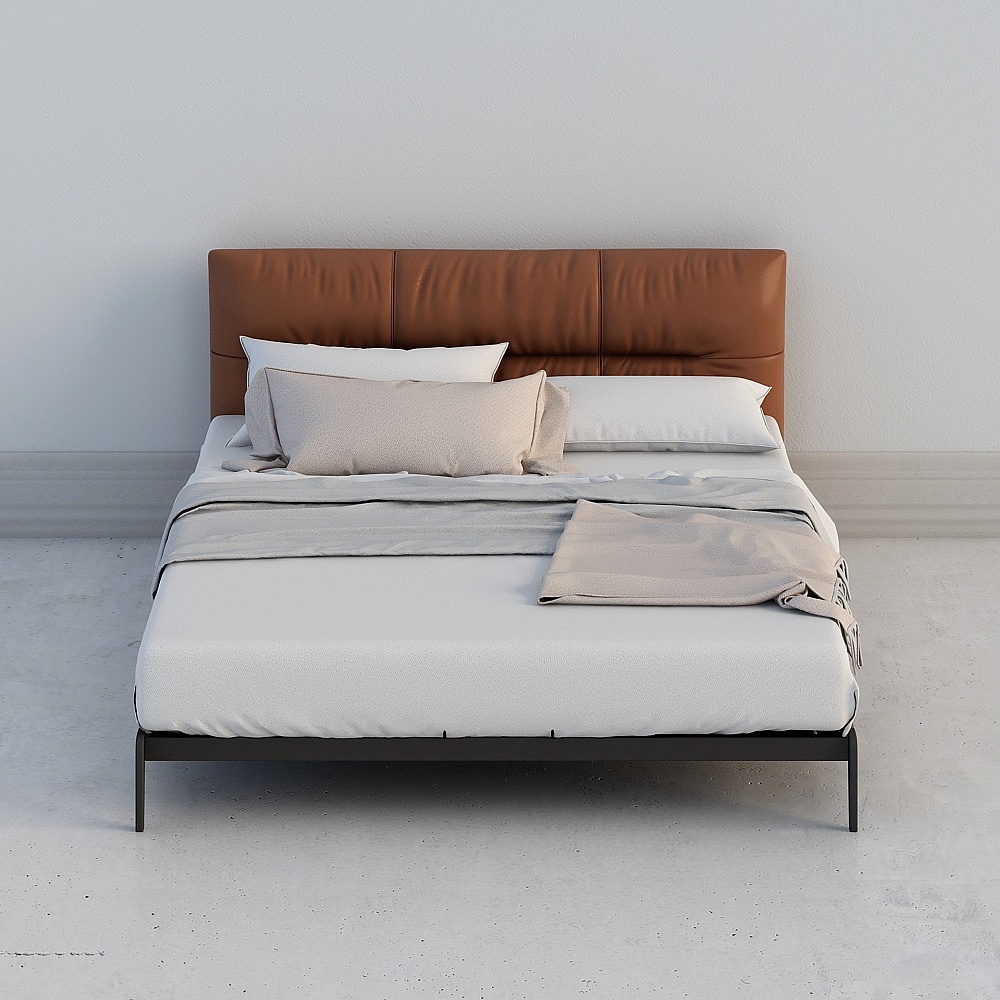 ライトラグジュアリー ミニマリストシリーズ YQ006-12# ダブルベッド