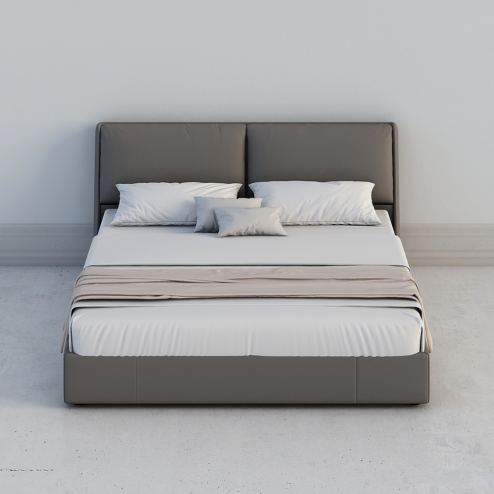 Huasongju - Série moderne simple 2 - Lit king size