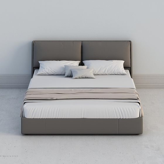 Huasongju - Série moderne simple 2 - Lit king size