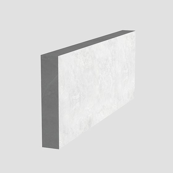 Gray Skirting Line 3D Model