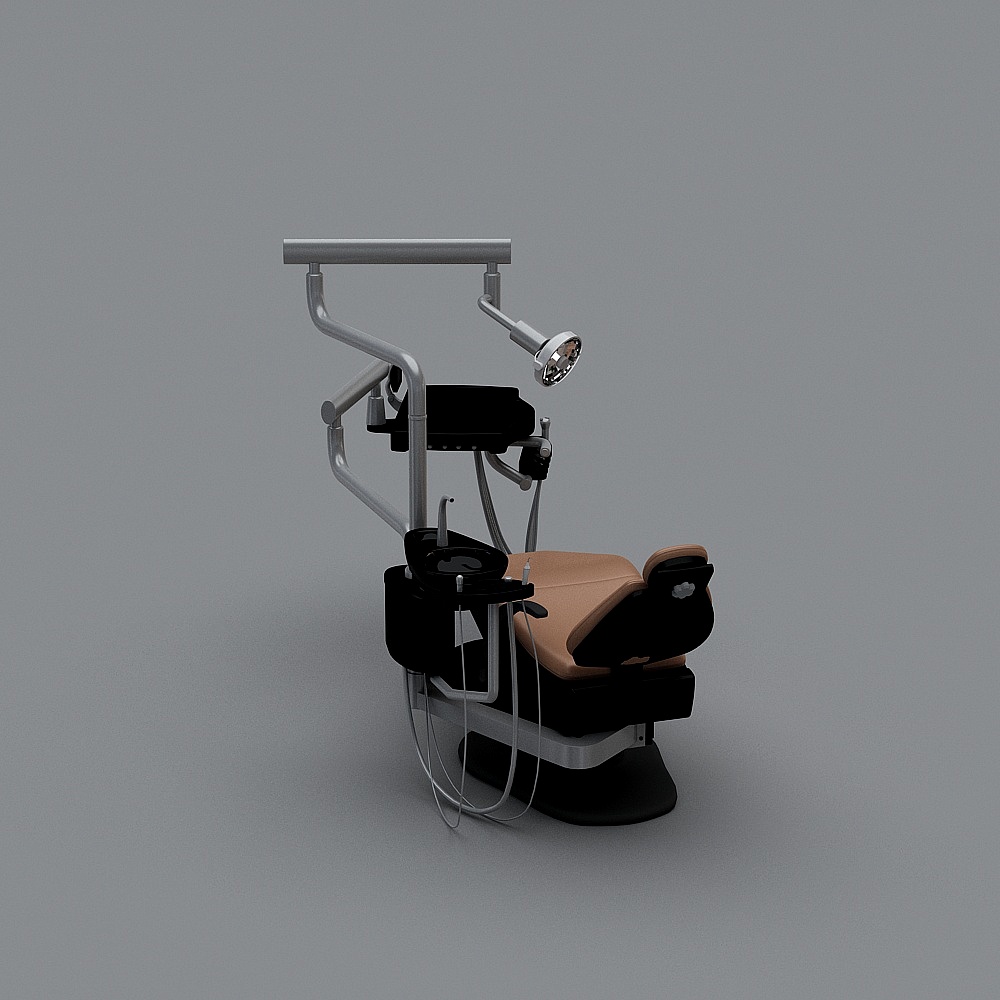 Realistic Dental Chair 3D Model