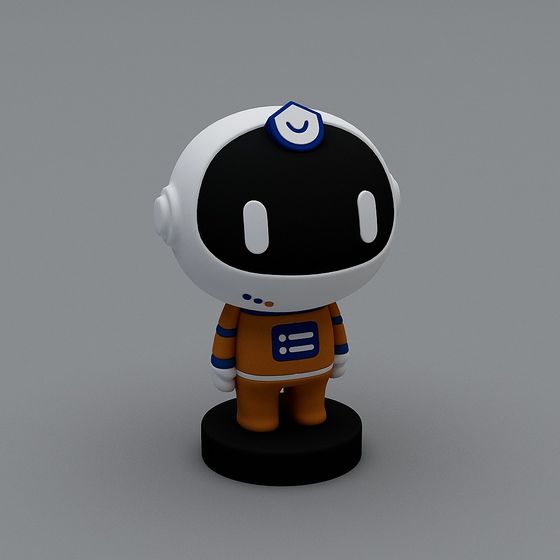 3D Model of Space Explorer for Modern Designs