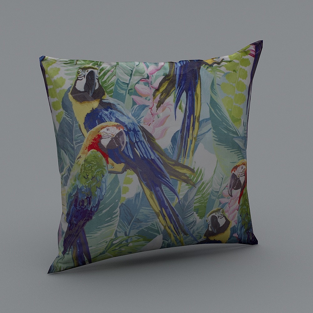 Pillow-Parrots[SKU_WES1250].skp