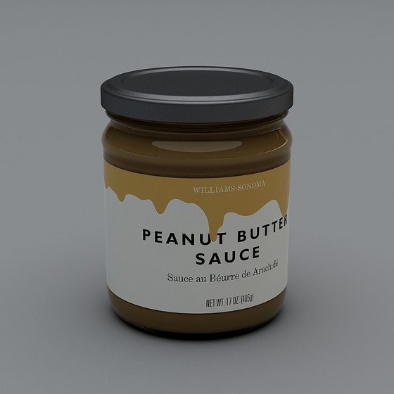 Williams-Sonoma Peanut Butter Sauce 3D model