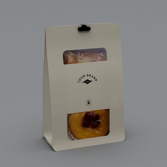 Black and Brown Fruit Bag 3D Model for Kitchen Use