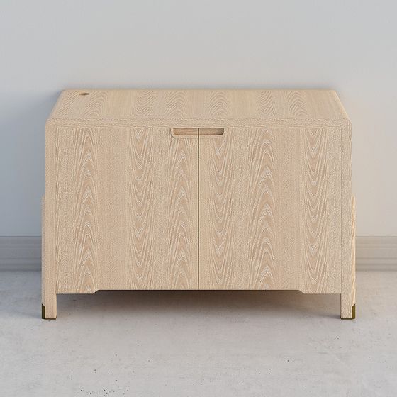 Urban Alley Storage Cabinet 3D model for Creative Projects