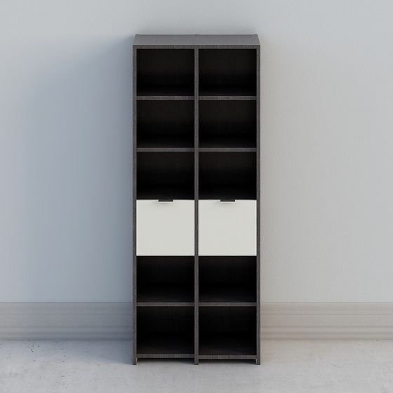 Urban Storage 3D Model Bookshelf for Modern Interiors