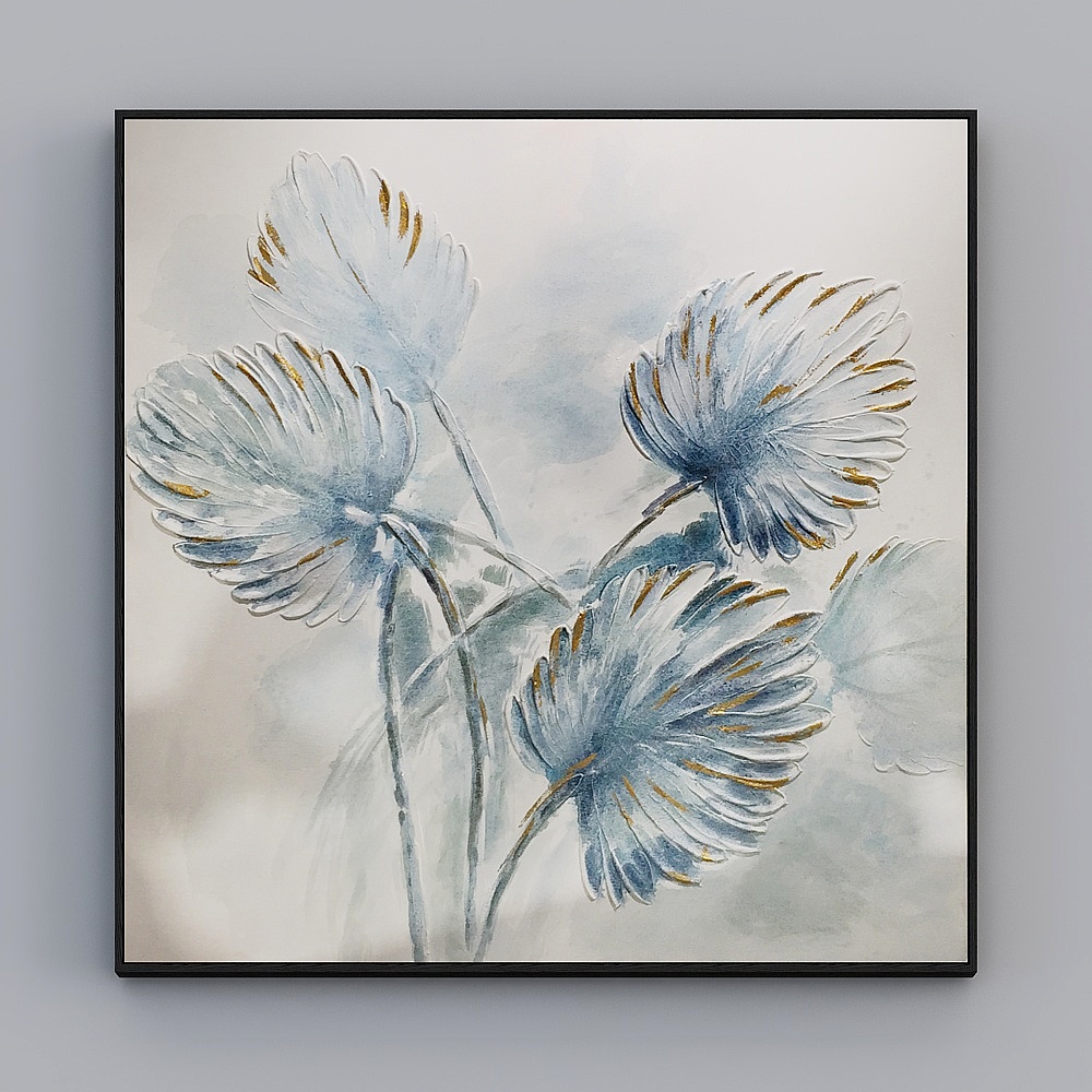 Courtesy full house with painting - guest restaurant Xuanguan decoration painting - single - flowers