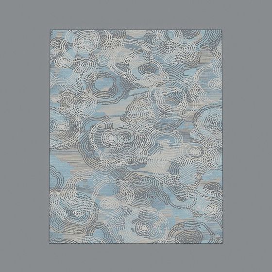 Water Wave Rug 3D model