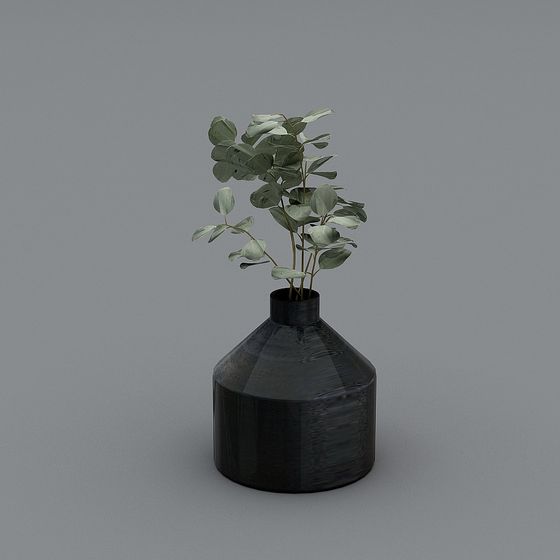 Modern Minimalist Vase 3D model