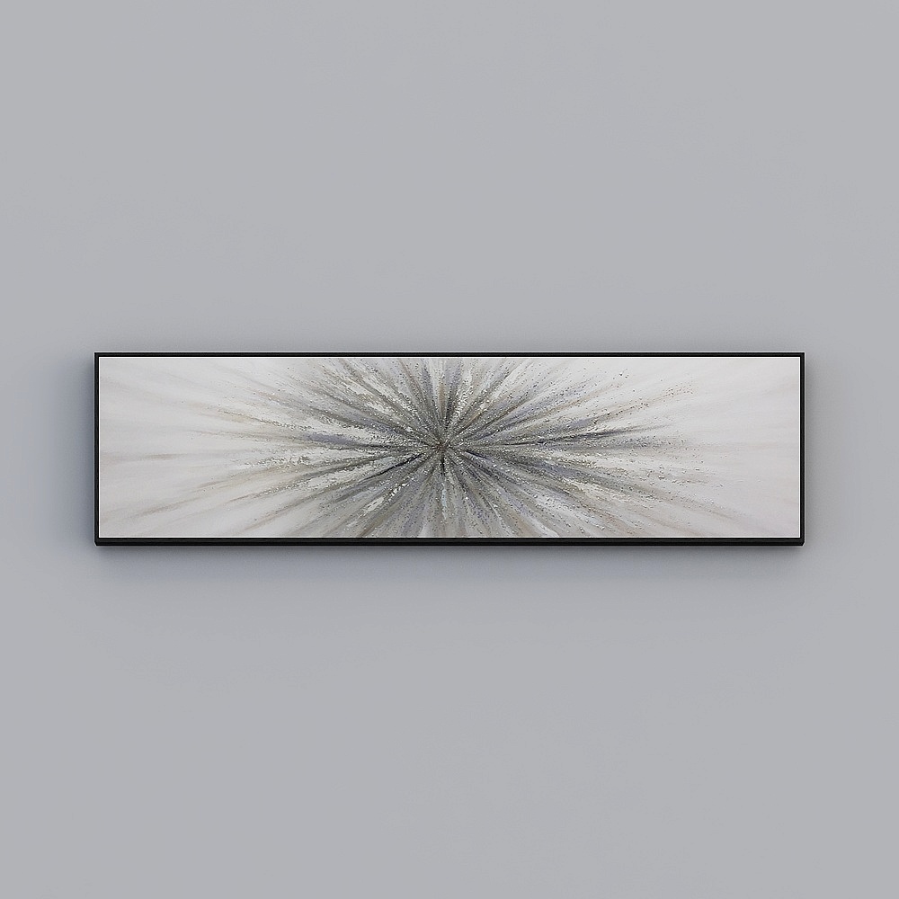 Courtesy full house with painting - hand-painted oil painting decorative painting - single -abstract two