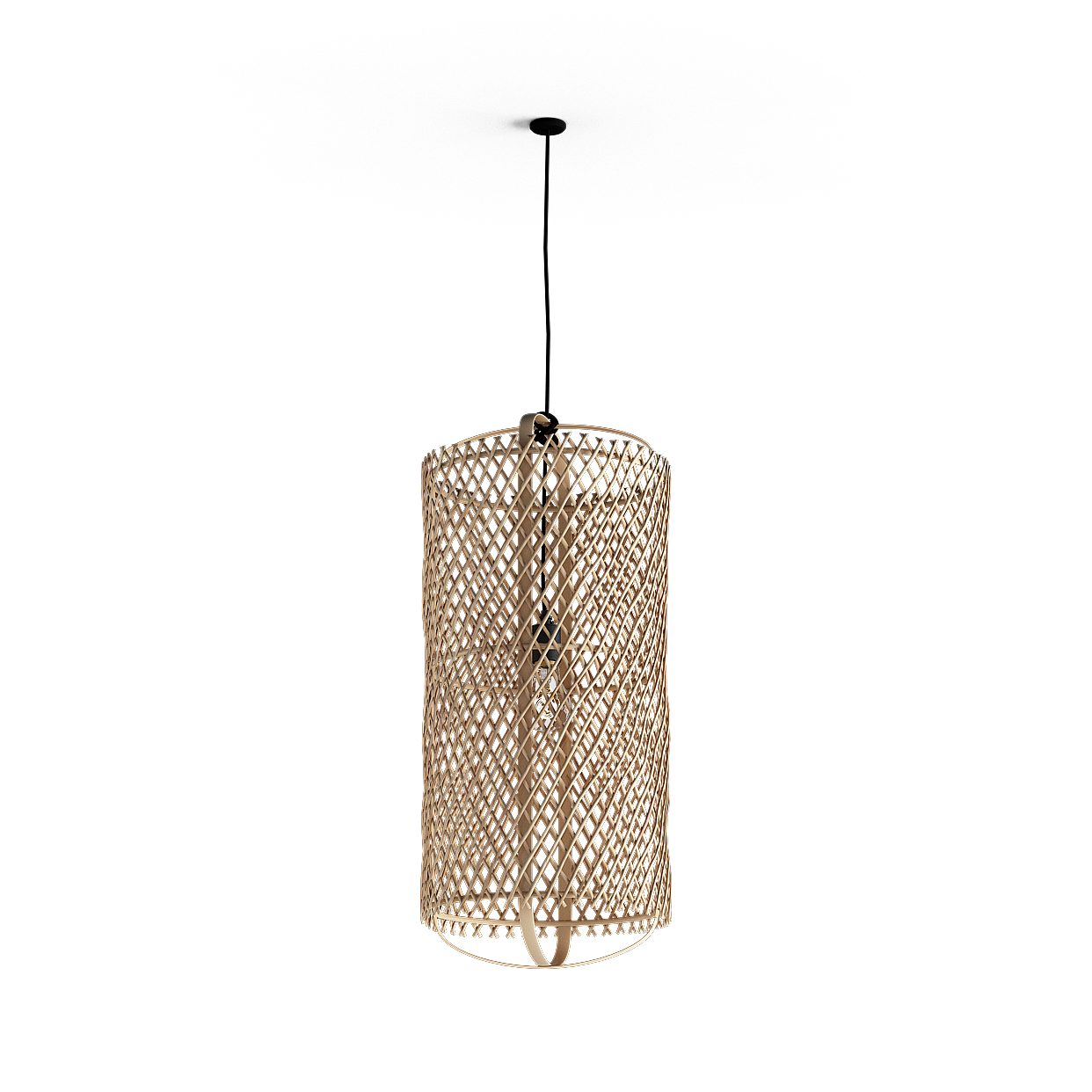 Coastal Black Pendants & Chandeliers 3D Model