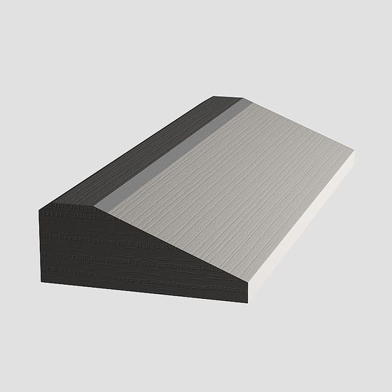 Black Meridian Decorative Strip 3D Model