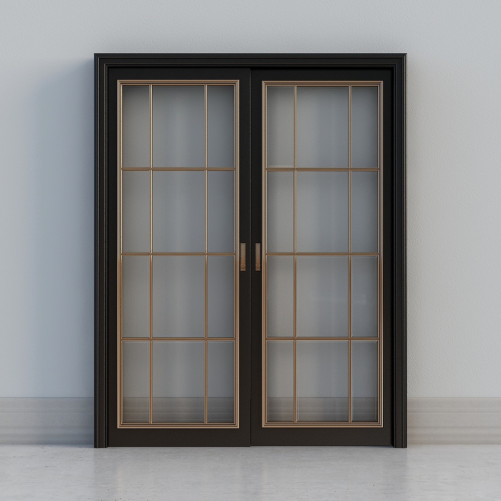 Door - Modern door glass door password door-9