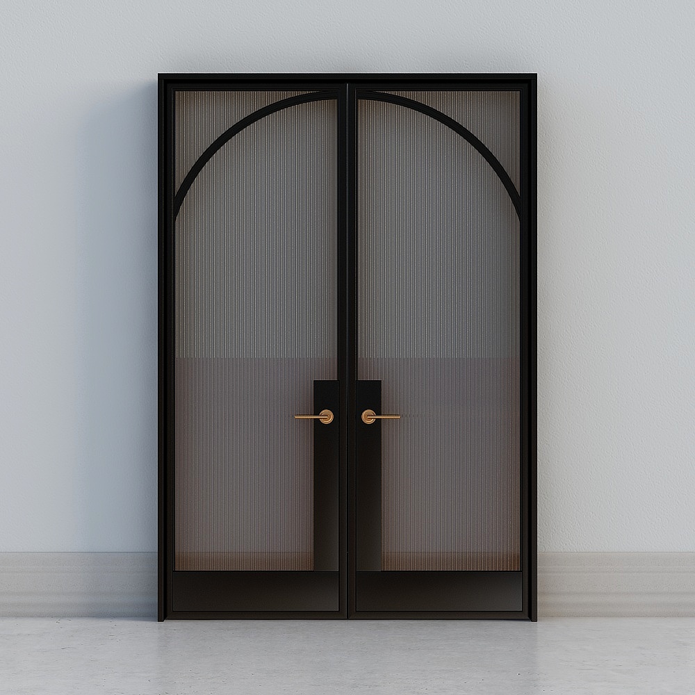 Дверь - Современные стеклянные раздвижные двери-1