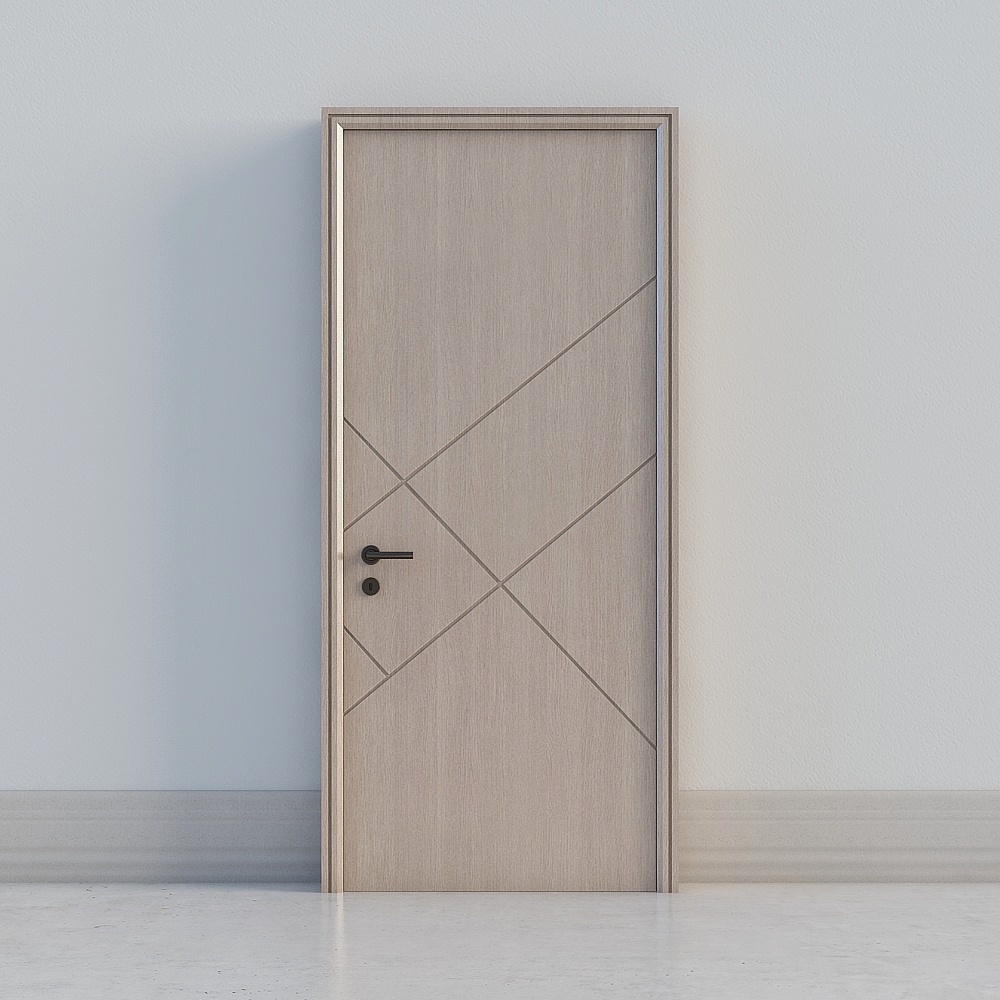 modern beige door