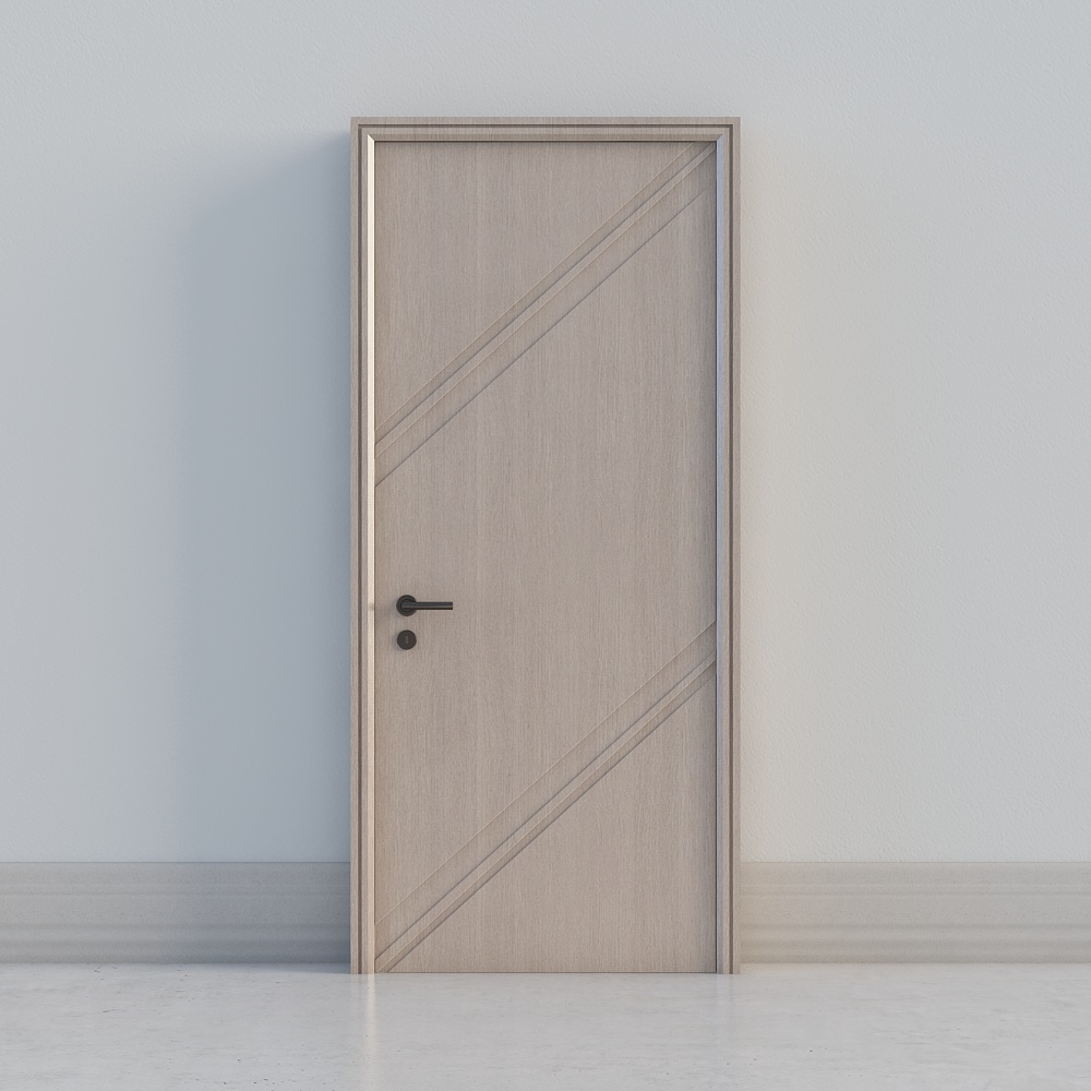 modern beige door