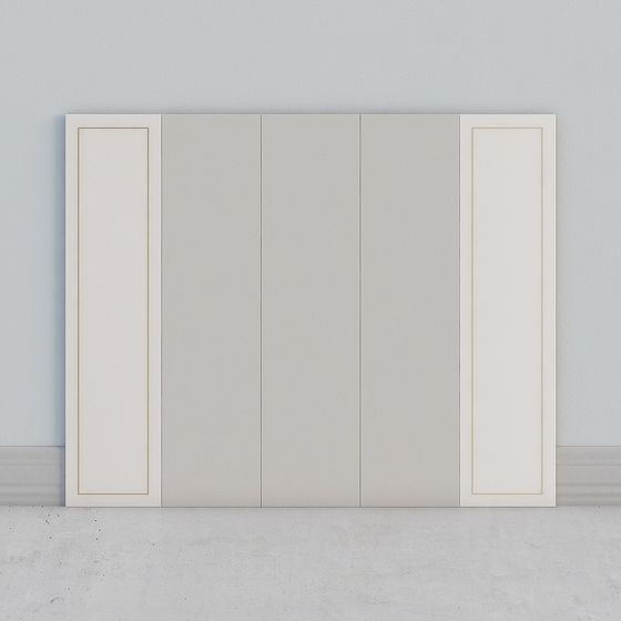 Minimalist Door 3D model for Modern Interiors