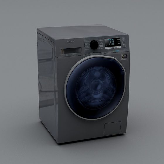 Innovative Washing Machine 3D model for Modern Interiors