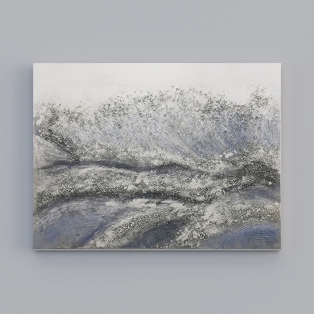 Courtesy full house with painting - hand-painted oil painting - single - wave two