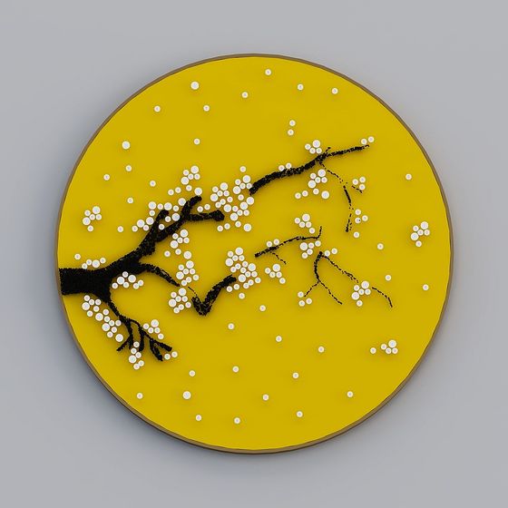 Spring Blossom 3D Model