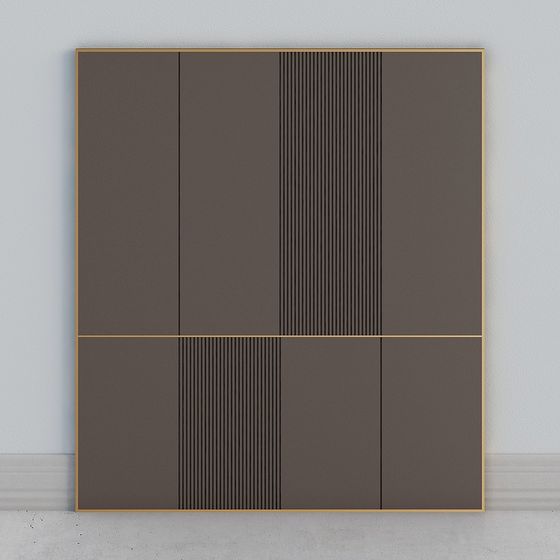 Urban Grid 3D model for Contemporary Design