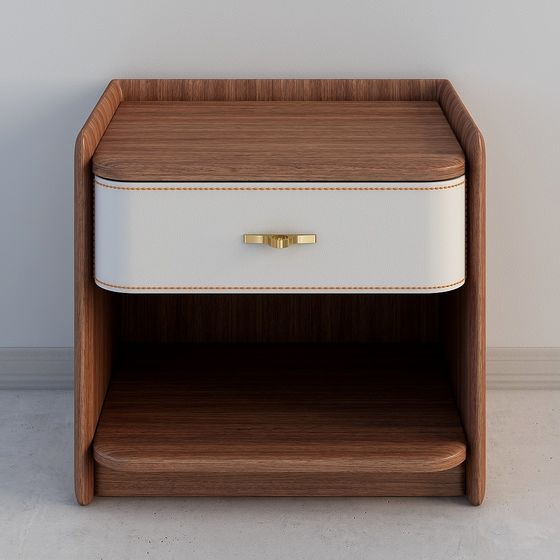 Stylish 3D Nightstand Model for Modern Homes