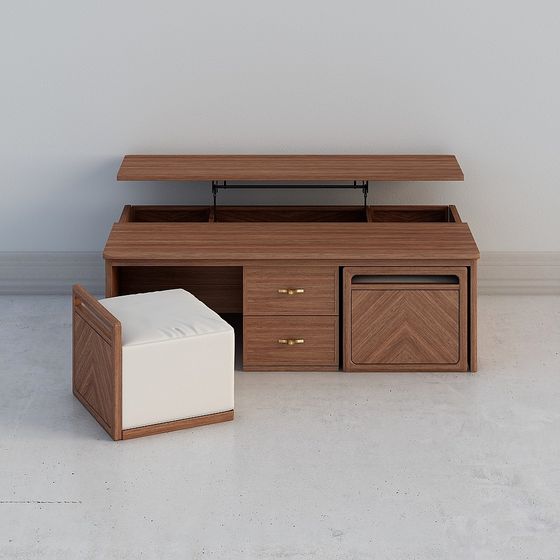 Low Poly Storage Roon Multifunctional Low-Poly Storage Cabinet 3D model