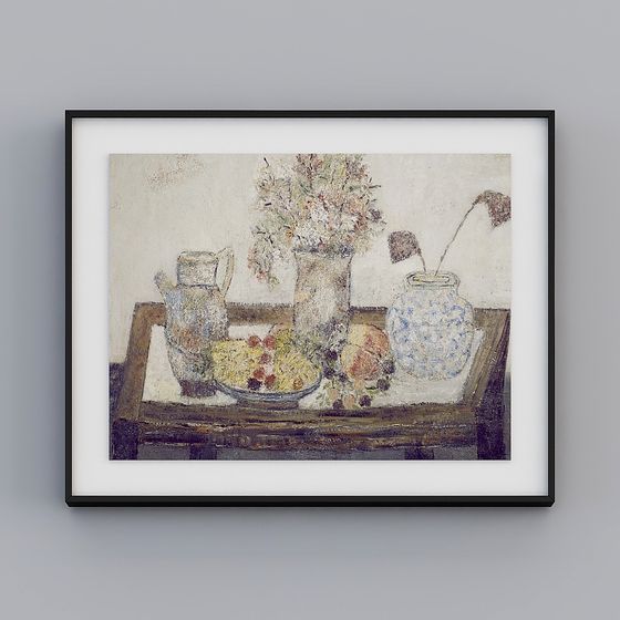 Rustic Still Life 3D model