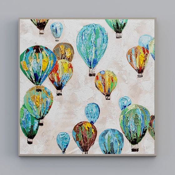 Air Balloon Festival 3D model